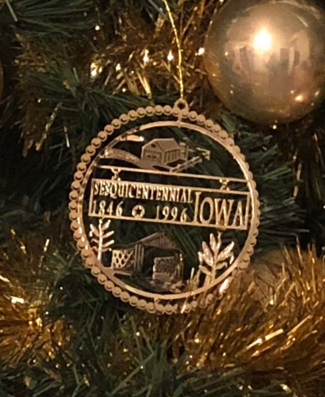 Vintage 1996 Iowa Sesquicentennial 18461996 Commemorative Souvenir