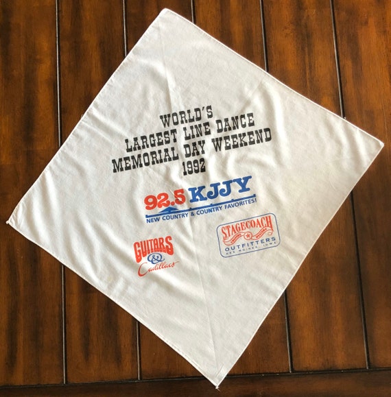 Vintage 1992 “World’s Largest Line Dance, Memorial Da… Gem