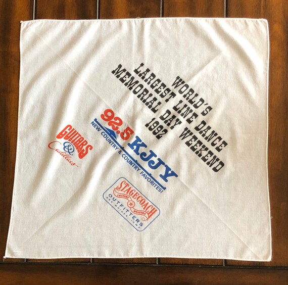 Vintage 1992 “World’s Largest Line Dance, Memorial Da… Gem