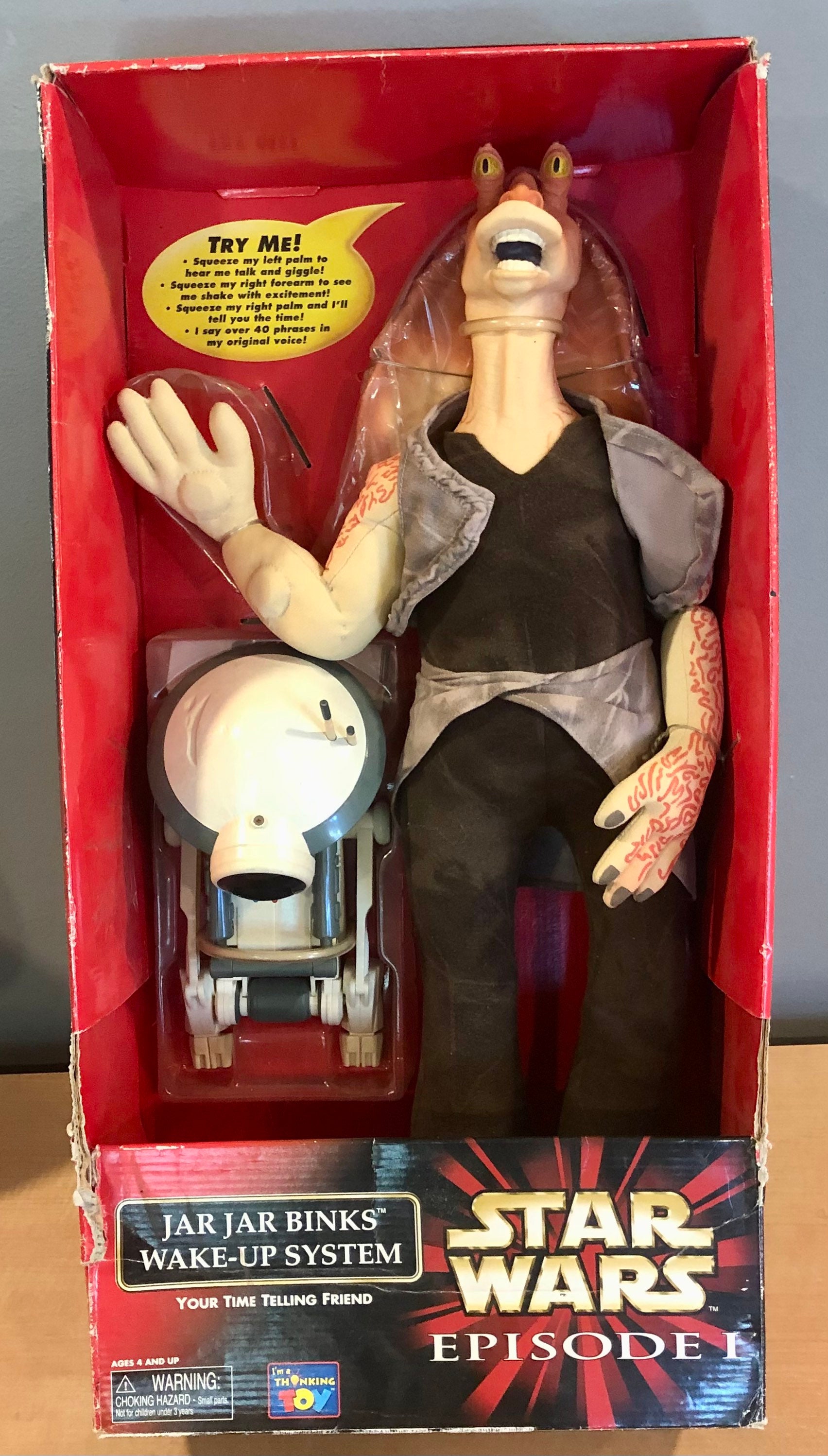 Talking jar jar binks doll sale