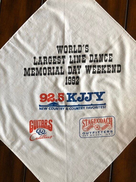 Vintage 1992 “World’s Largest Line Dance, Memorial Da… Gem