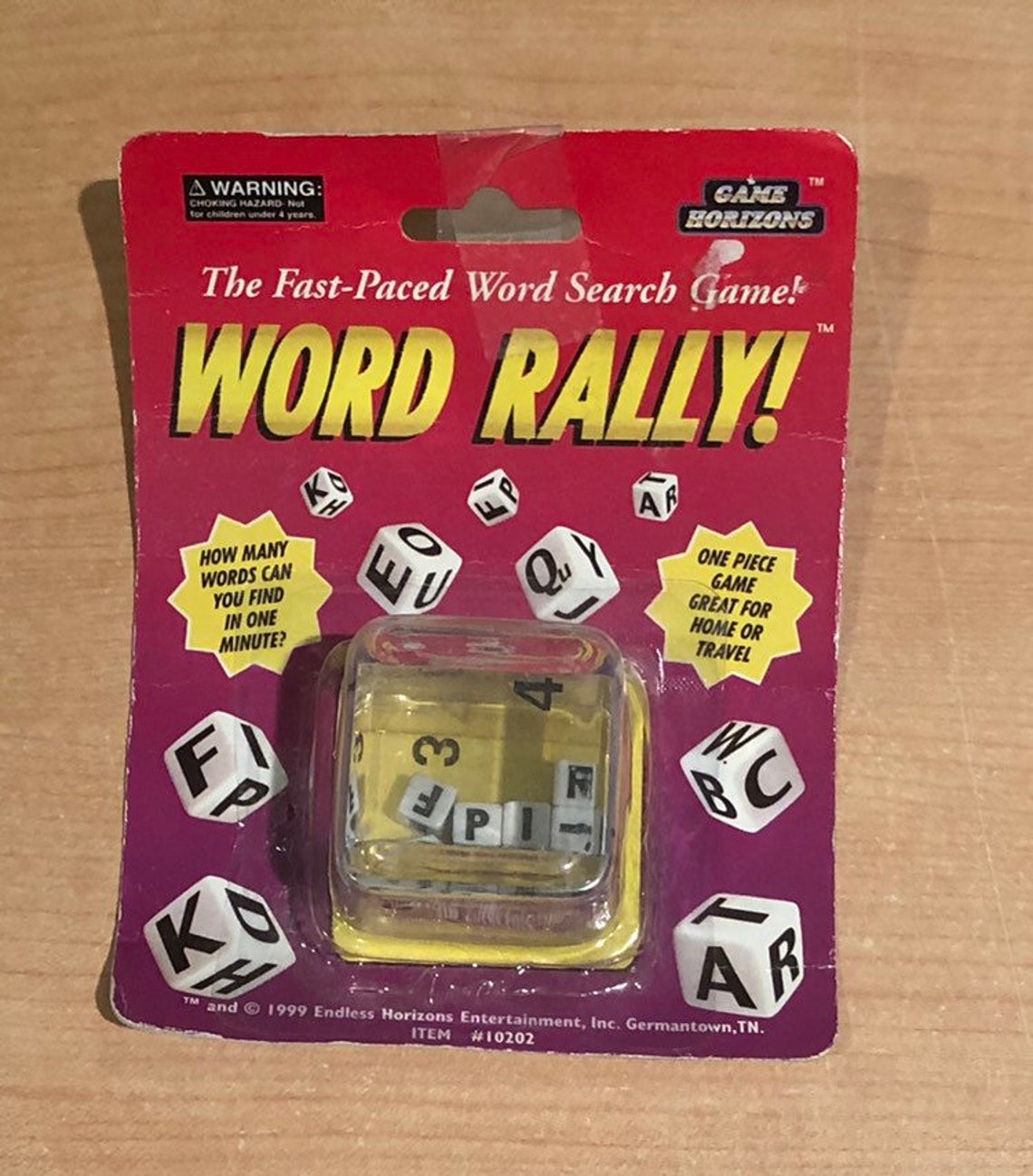 Vintage 1999 Word Rally One Piece Game. The fastpaced word Etsy