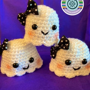 crochet light up ghosts