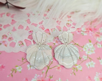 Boucles d'oreilles géométriques pastels