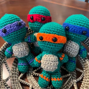 Ninja Turtle Crochet Pattern