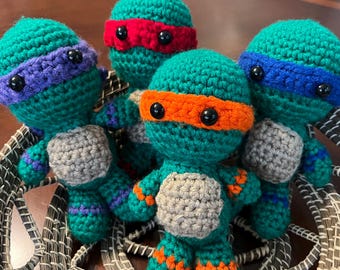 Ninja Turtle Crochet Pattern