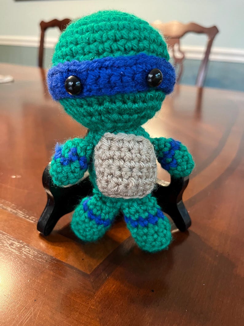 Ninja Turtle Crochet Pattern - Etsy