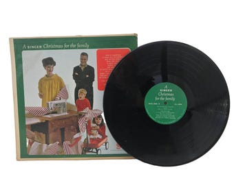 Jahrgang 1963 Eine Singer-Weihnacht für die Familie | Schallplatten-Album
