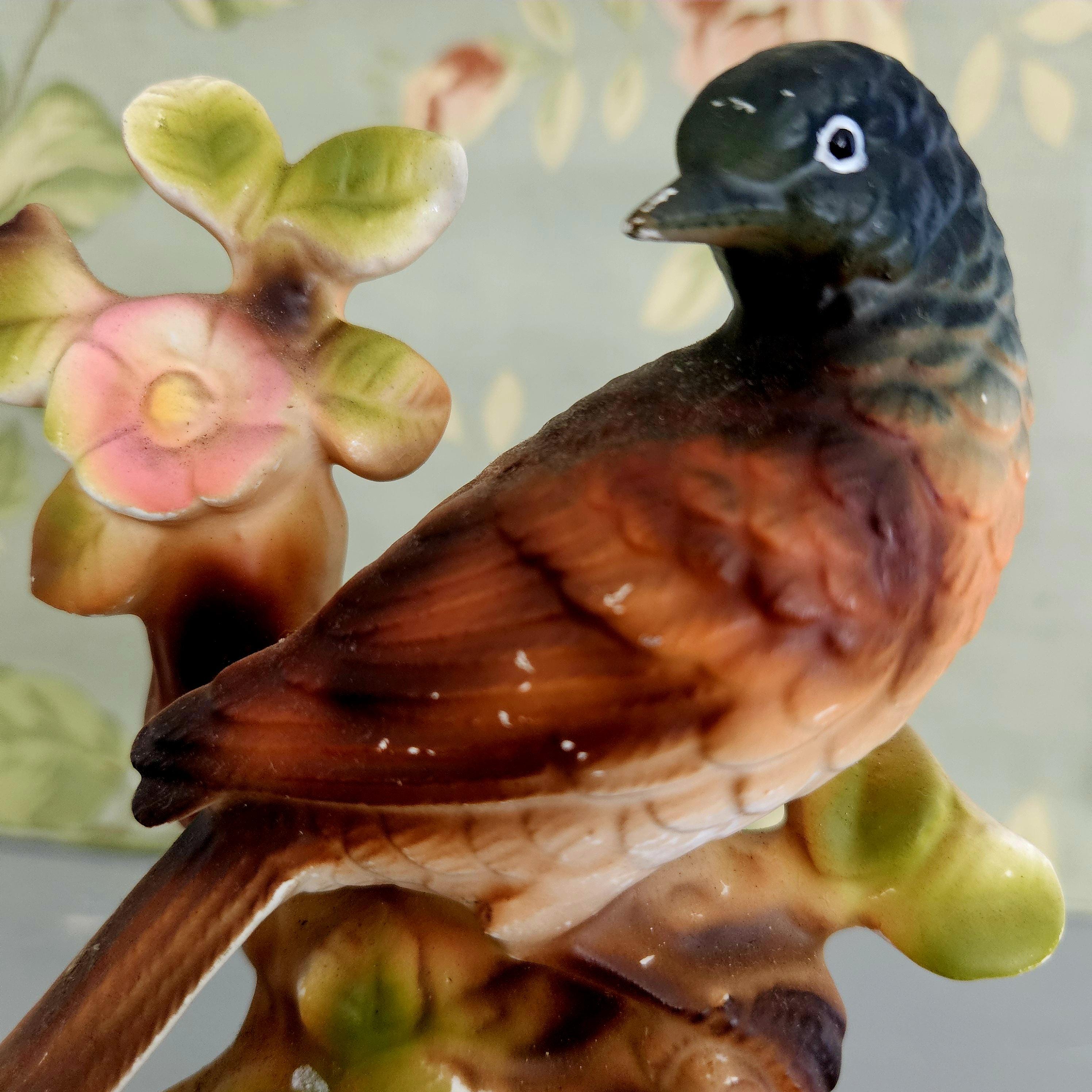 ヴィンテージの鳥の置物 - 鳥の像のコレクターアイテム - ミッド