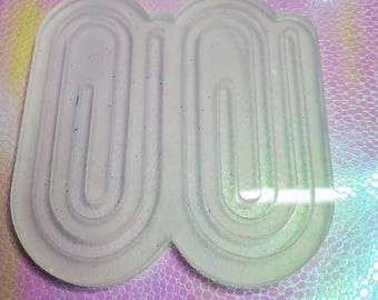 Giant Paper Clip Mold, giant paper clip, paper clip mold, silicone mold, uv mold, resin molds