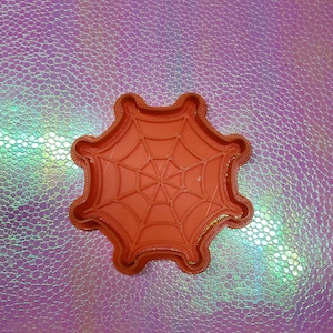 Spider Web  Cookie Cutter, Halloween Cookie Cutter, Cookie Cutter, 3d printed Cookie cutter, spider web cookie cutter