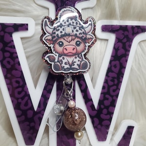 Cow Badge Reel, Badge Reel, Badge reels, custom Badge reels, carhart badge reels,