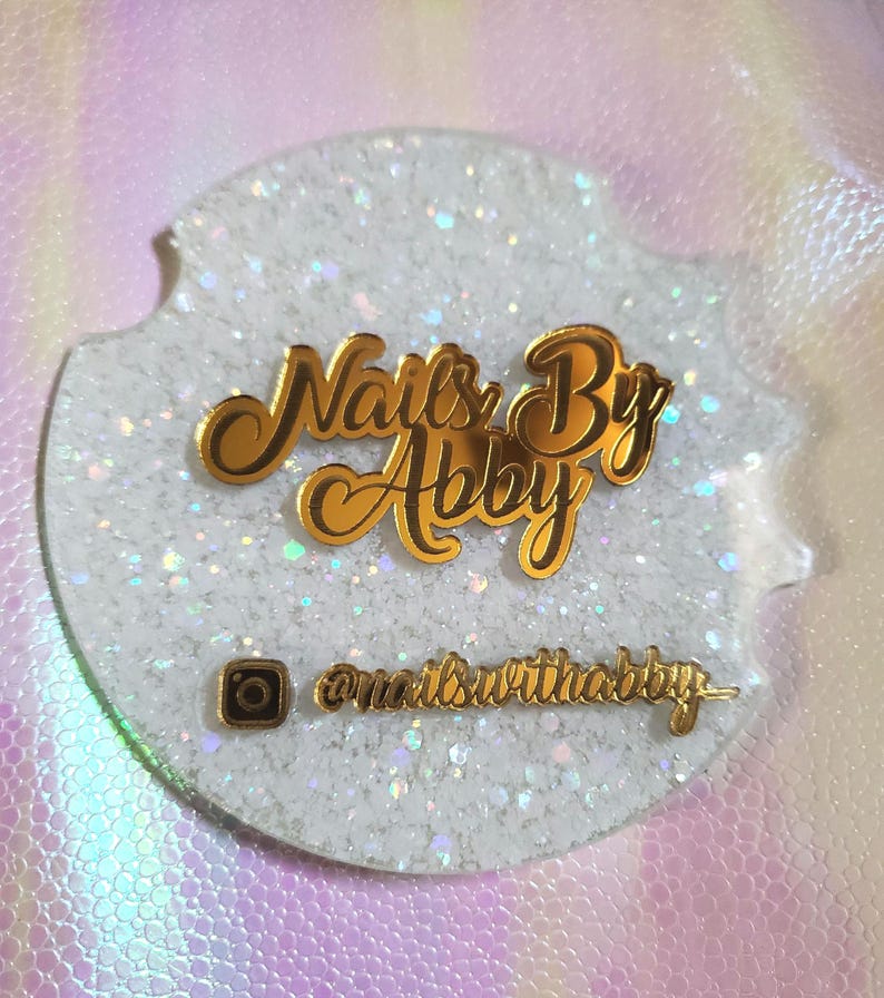 Prop for Nail Techs, Nail Prop, Nail Photo Prop, Nail file disc,Nail Artist Gift, Nail picture Prop image 2