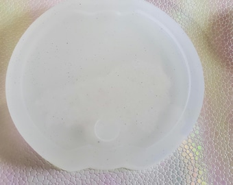 Tumbler Topper Whole Top Plate Mold,  Tumbler Topper mold, tumbler topper Uv molds, resin molds, silicone molds, stanley topper mold
