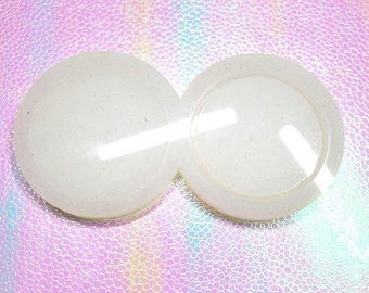 Circle Shaker Mold, circle Shaker badge Mold, Shaker Molds, Grippy Molds, Badge Reel molds, silicone molds, uv molds