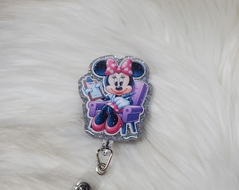 Therapist badge Reel, Shot Badge Reel,  counsler Badge Reel, Badge reels, Psychologist badge reel, custom Badge reels, Badge reels,