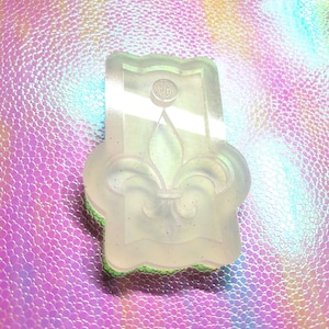Mardi Gras Tumbler Topper Molds, Tumbler Topper, Uv molds, resin molds, silicone molds, fleur-de-lis mold, stanley topper