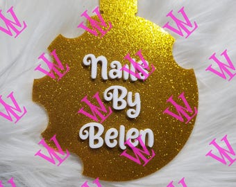 Christmas Nail Prop, Prop for Nail Techs, Nail Prop, Nail Photo Prop, Nail file disc,Nail Artist Gift, Nail picture Prop