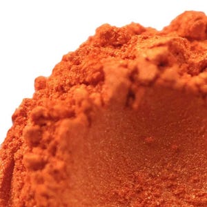 Orange Mica- Orange Mica Powder, Mica Powder, mica, Nail mica, cosmetic mica, muca powder