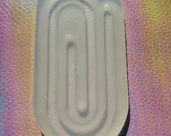 Jumbo Paper Clip Mold, giant paper clip, paper clip mold, silicone mold, uv mold, resin molds