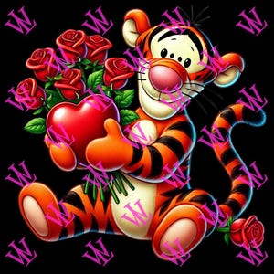 Tigger Valentines - Etsy