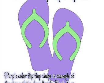 Flip Flop acrylic Blank With Vinyl, Acrylic Blank With Vinyl , Acrylic Blanks,Blanks With Vinyl,  acrylic blank