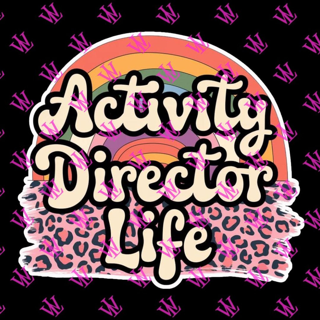 Activity Director Acrylic Blank With Decal, Happy Nurses Week Acrylic ...