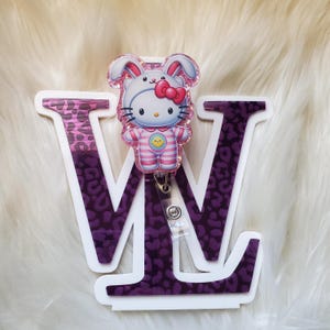 Easter Bunny Badge Reel, Badge Reel, Badge Reel, Badge reels, easter Badge reels, custom Badge reels, Bunny badge reels,