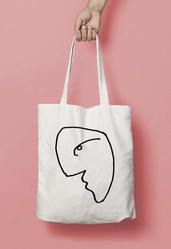 tote bag drawing