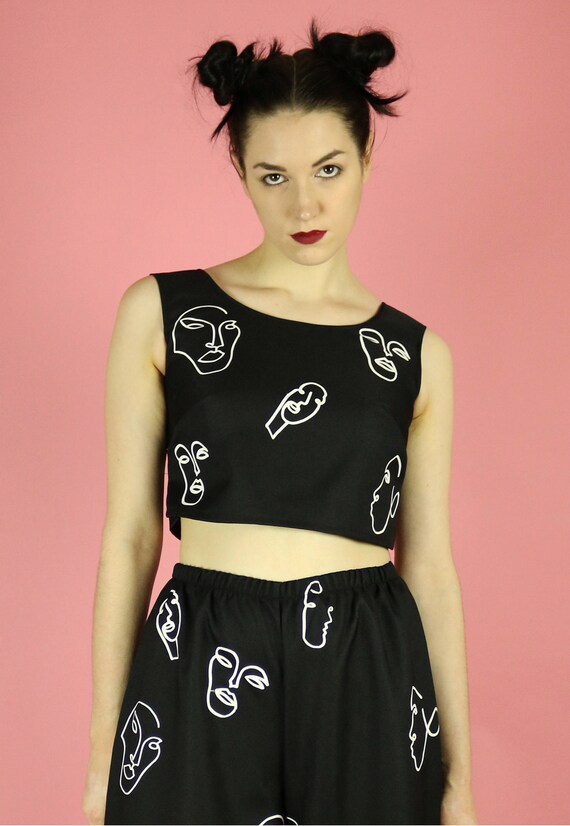 womens black co ord