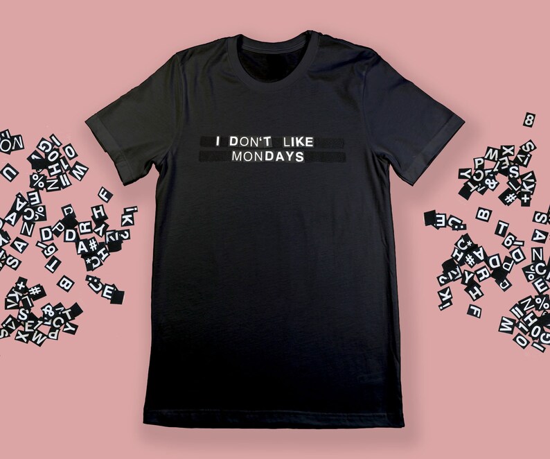 letter graphic shirt