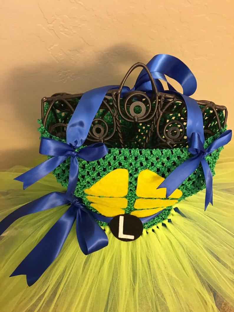 Teenage Mutant Ninja Turtles Tutu WITH LETTER tmnt tutu tmnt costume Teenage Mutant Ninja Turtles girls costume Ninja Tutus tutu