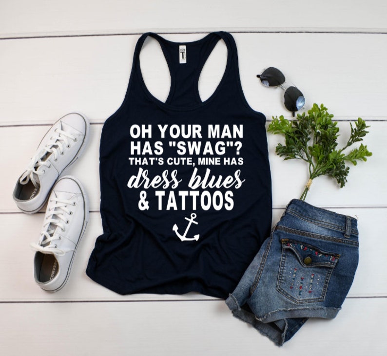 Military Swag Shirt / Navy Wife Shirt / Navy Girlfriend Shirt Etsy