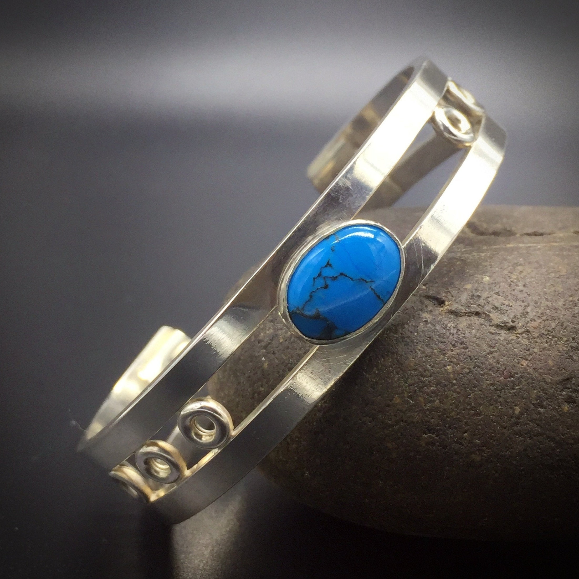 Mens Bracelet Mens Turquoise Bracelet Cuff Bracelet Etsy