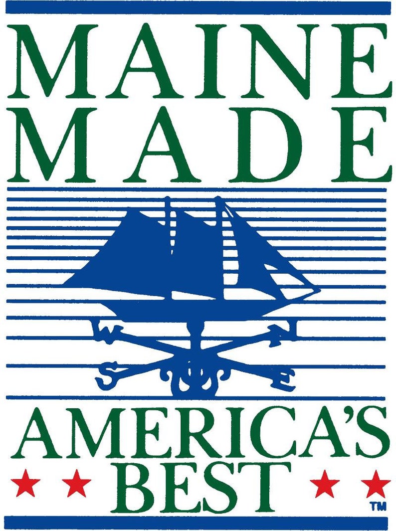 Sail Boat Tote Bag Hand Embroidered Purse Navy Blue Cotton Duck Canvas Unique Canvas Tote Bag Made in Maine