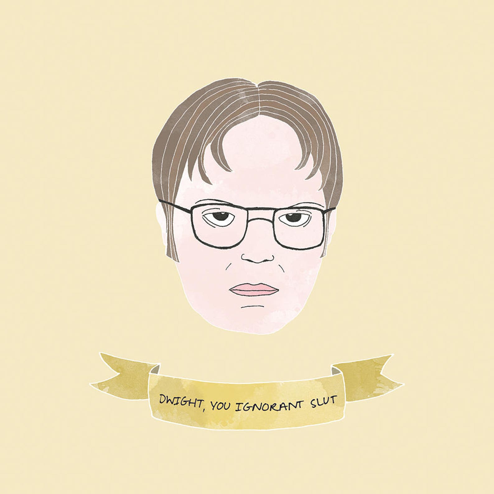 Dwight Schrute Laminate Printable