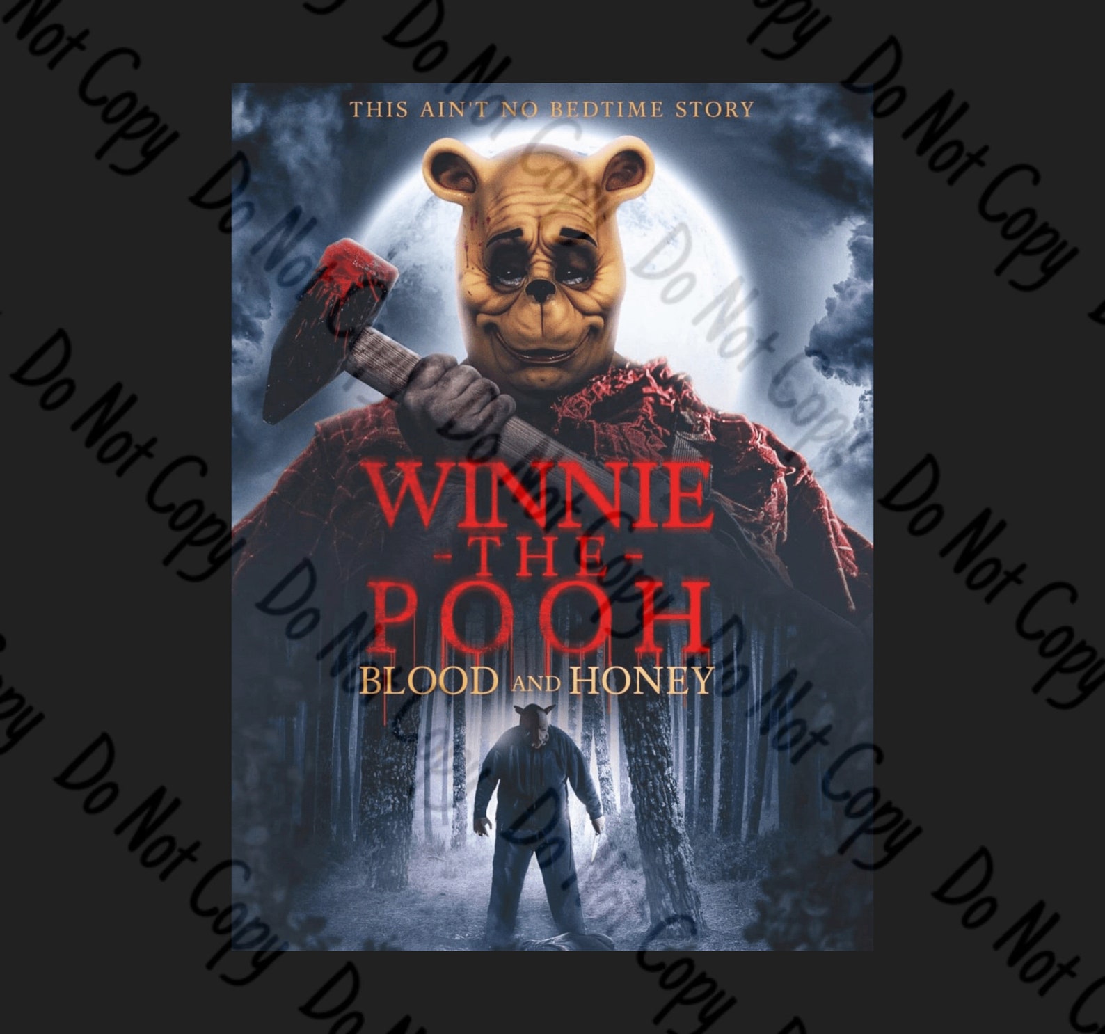 Winnie The Pooh Blood And Honey Poster Art Png Winnie The Etsy Ireland