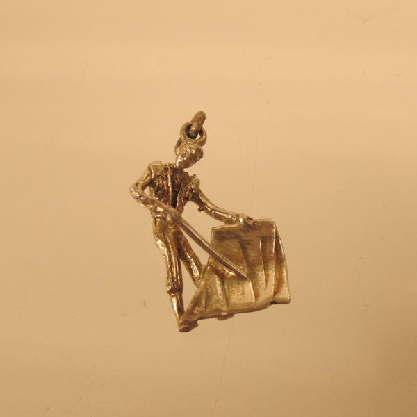 Bull Fighter  Silver Charm Full Figure  @ A Village Coin Bullion 11/10/2  B