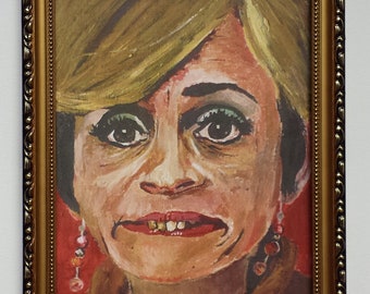 Jerri Blank (Strangers with Candy) Print of Acrylic Portrait *NOW* in 3 Sizes!!