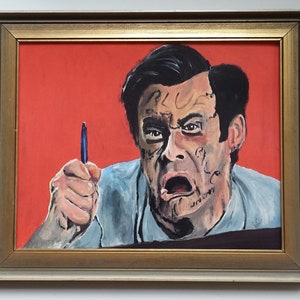 Liar Liar / Jim Carrey Print of Acrylic Portrait *NOW* in 3 Sizes!