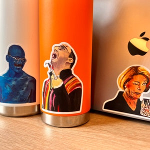 NEW! Arrested Development Set of Vinyl Stickers of Acrylic Portraits