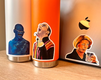 NEW! Arrested Development Set of Vinyl Stickers of Acrylic Portraits