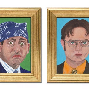 Michael Scott aka Prison Mike and Dwight Schrute Print Set *NOW* in 2 Sizes!!
