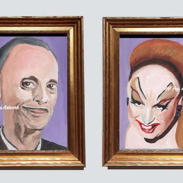 John Waters and Divine Print Set *NOW* in 2 Sizes!!