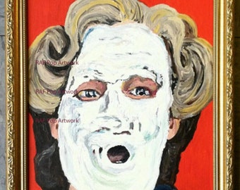 Mrs. Doubtfire Print of Acrylic Portrait *NOW* in 2 Sizes!!