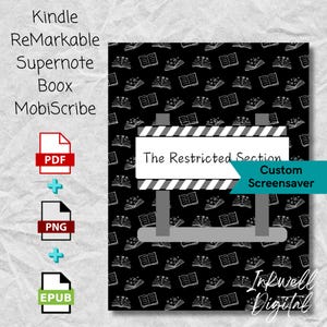 The Restricted Section Screensaver for eInk Device Sleep Screens