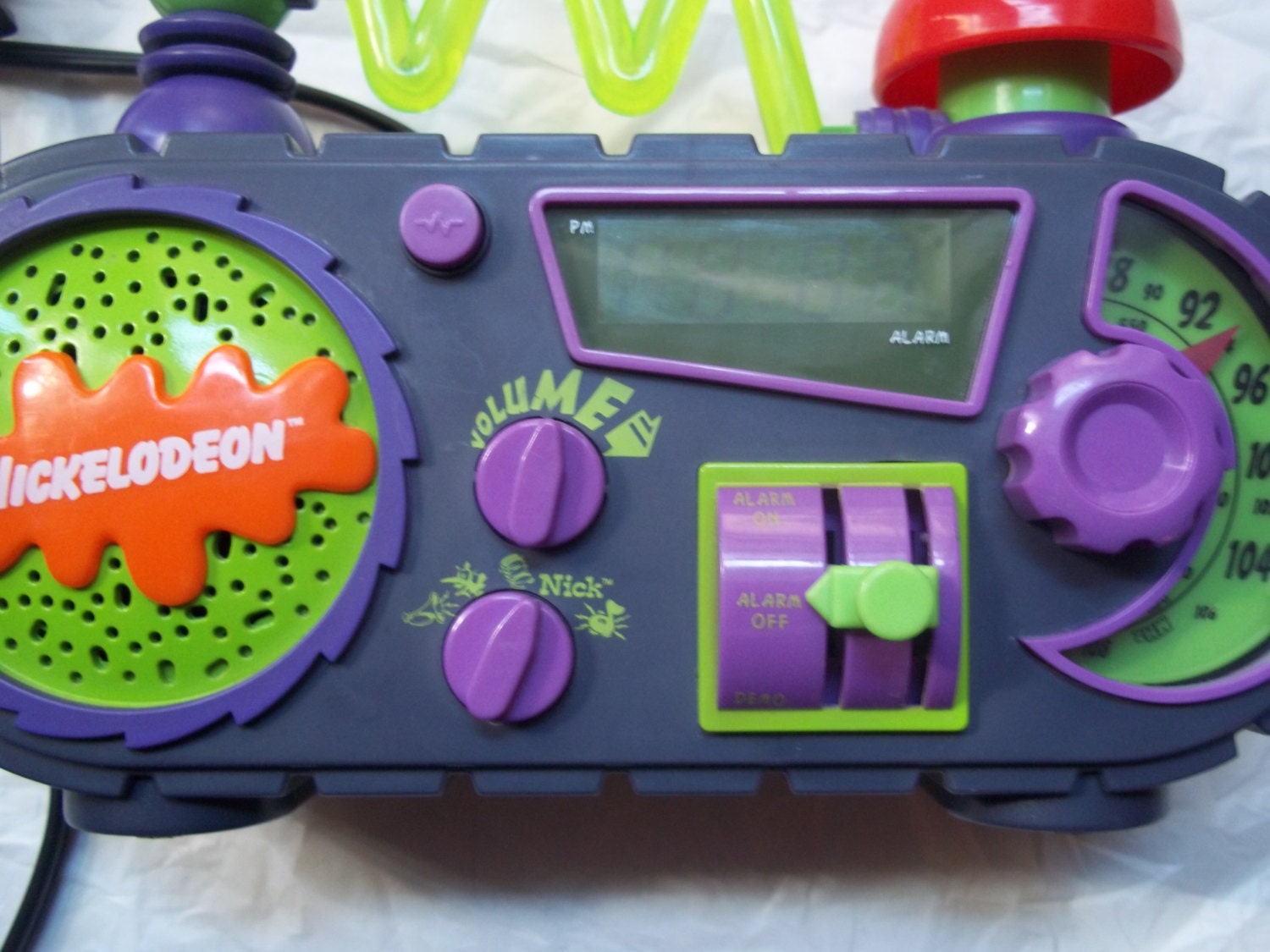 Nickelodeon Alarm Clock Vintage 1990's Time Blaster Teen Etsy