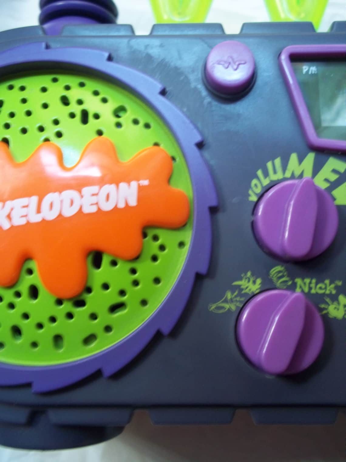 Nickelodeon Alarm Clock Vintage 1990's Time Blaster Teen Etsy