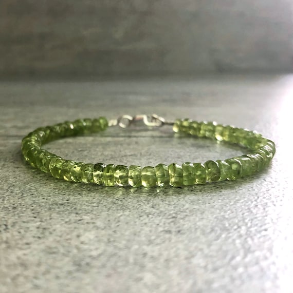 Emerald Glow: Hand-Strung Peridot Bracelet for Vibrant Elegance – Ancient  Infusions