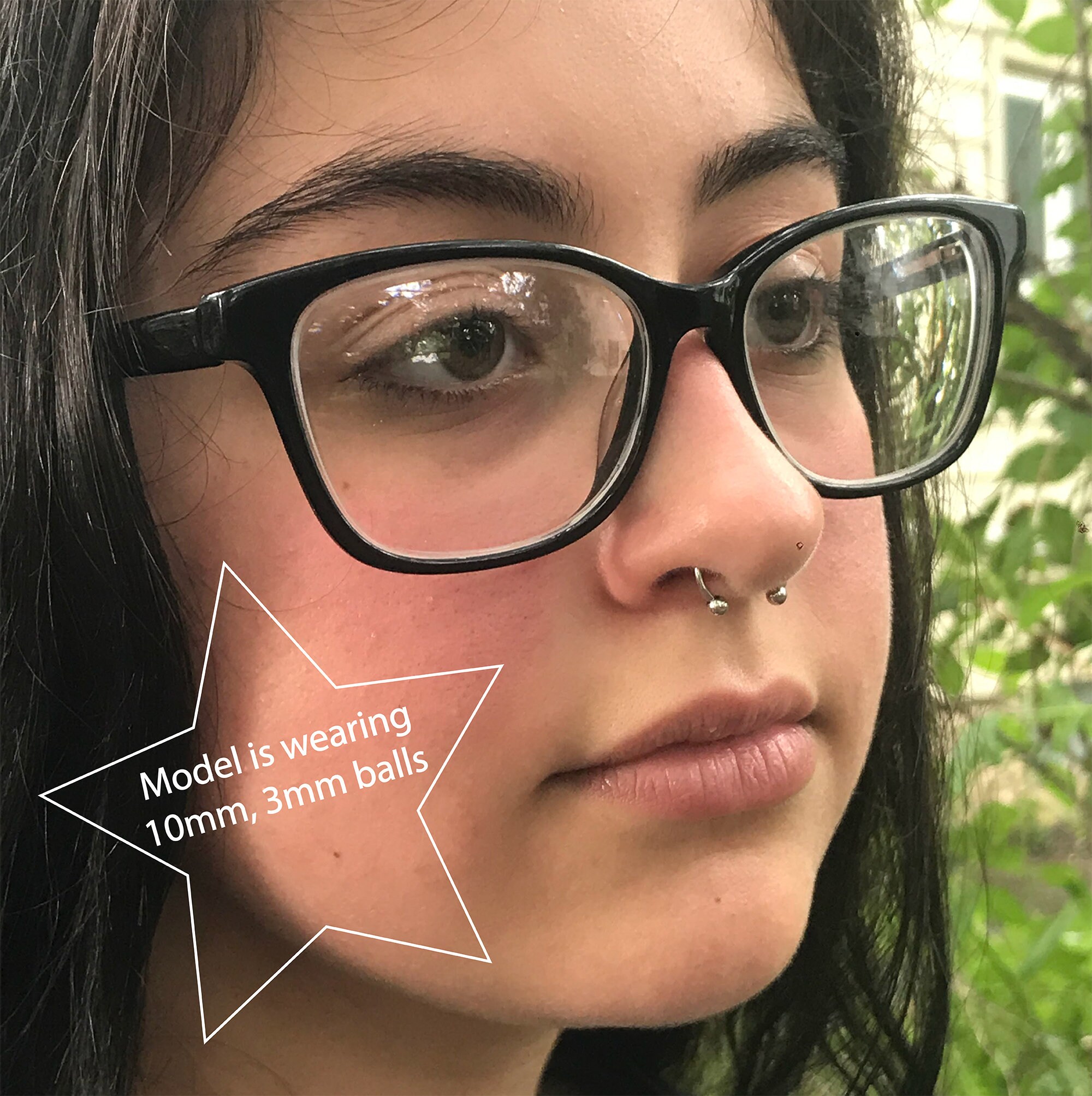 Athesia's Septum Ring™ Looks SO real people Etsy
